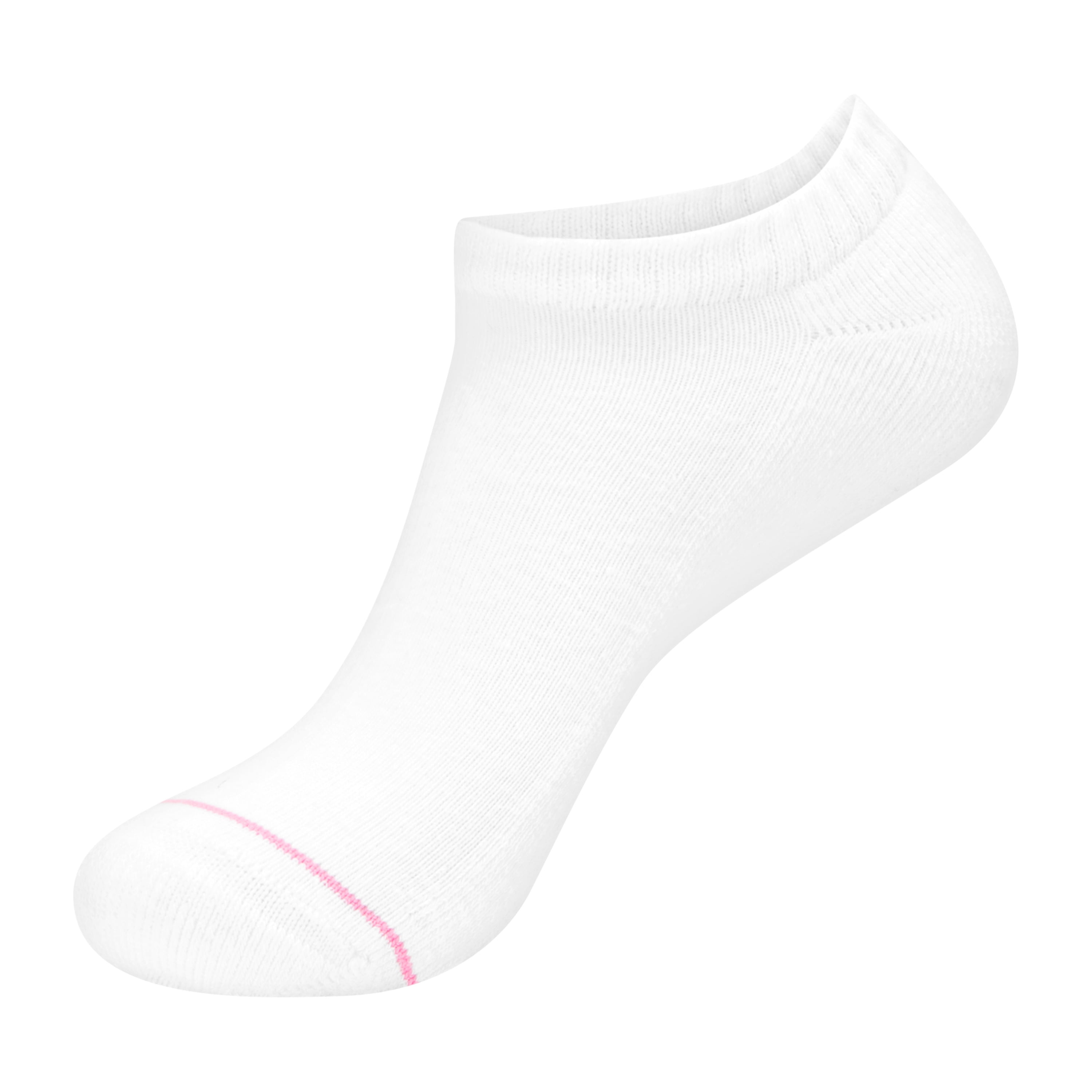Hanes Womens CottonSoft No Show Socks, 10-Pack, Size 8-12