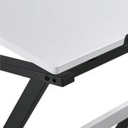 Renwick PVC-coated MDF Adjustable Tabletop Adjustable Tabletop with Pencil Ledge, White