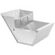 thumbnail image 3 of Rabbit Food Feeder Box Compact Storage Basket Lightweight Design for Small Animals Guinea Pigs Ferrets, 3 of 5