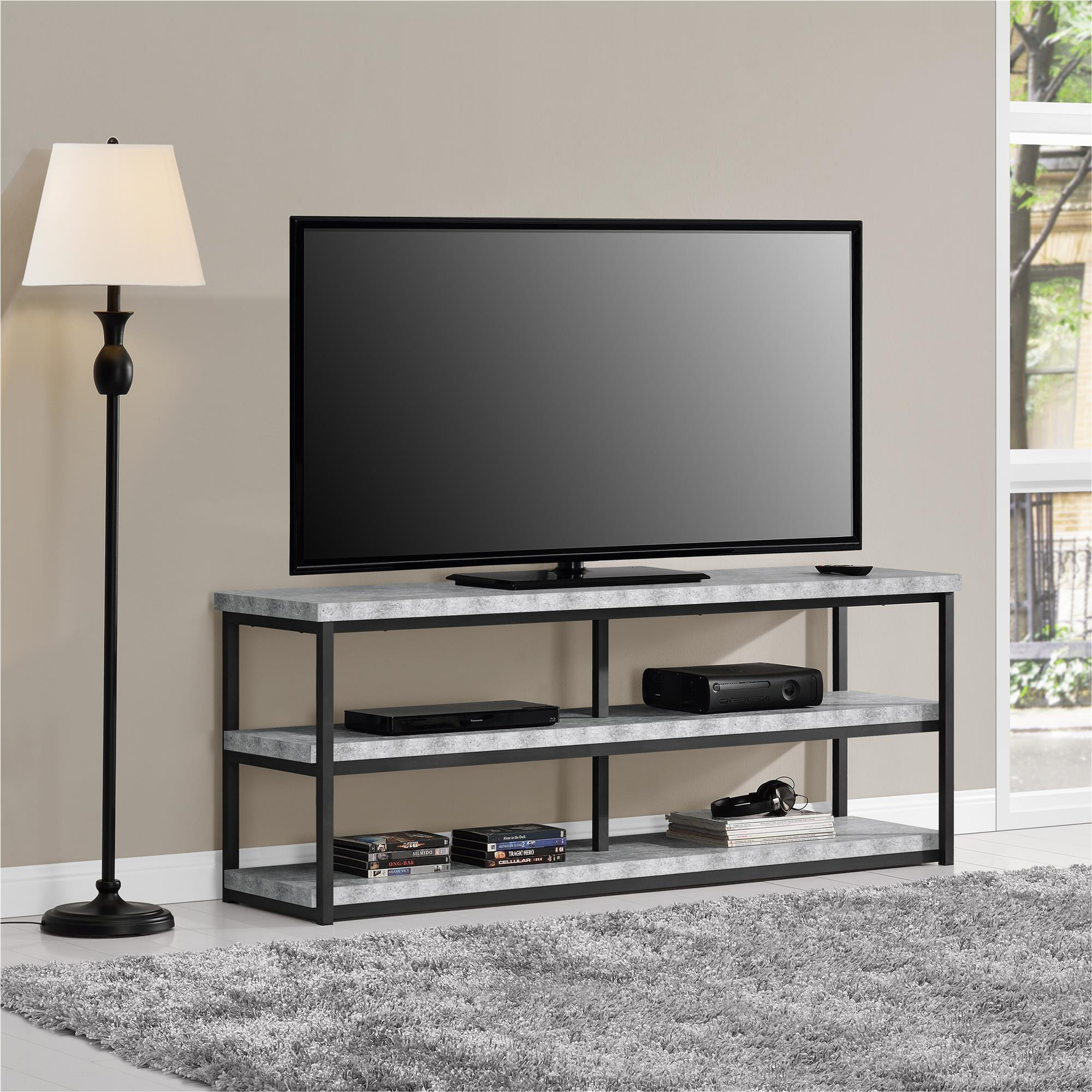 Ameriwood Home Ashlar TV Stand For TVs Up To 65 Multiple Colors 