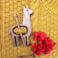 thumbnail image 1 of Brooch Pin with Wooden Animal Pattern Diy Craft Badge Cartoon Pin Funny Cute Shawl Pin Scarf Buckle Clasp Pins Jewelry Gift 2023, 1 of 4