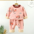 thumbnail image 3 of HIPYLO Newborn Coming Home Outfit Boy My First New Years Baby Girl Outfit 2025 Girls Black Jumpsuit 12 Year-old Girl Gifts Toddler Boy Dress Clothes, Pink 2-3 Years, 3 of 3