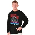 thumbnail image 5 of Cool Ready To Crush Monster Truck Men's Long Sleeve Tee T Shirt Brisco Brands S, 5 of 6