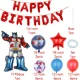 thumbnail image 5 of Juego de globos de juguete con forma de dibujos animados, Transformers Optimus PrimePrime bumblebee, temática de fiesta de cumpleaños（1-Set balloon Set-2 Balloon set, 5 of 5