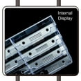 thumbnail image 5 of 2Pcs Desktop Business Card Casr Display Stand Acrylics Card Stand Desk Business Card Organizers Name Card Storage Casre, 5 of 8