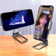 thumbnail image 1 of Baohd Universal Compatibility Adjustable Phone Holder Stand With 360-degree Rotation Metal Phone Holder Rosegold, 1 of 6