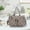 🔥 Gray_Base#16138, variant on Corduroy Tote Bag | Strawberry Print Women's Shoulder Handbag | Large Capacity Gym Travel Weekend Purse | Dry Wet Separation & Shoe Compartment | 36x26x16cm | Foldable & Lightweight
