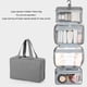 thumbnail image 3 of Neceser Colgante de Gran Capacidad para Hombres y Mujeres Bolsa de Ducha Portátil Impermeable para Baño Kit Dopp Ligero Bolsa de Afeitar ANGGREK  Otros, 3 of 8