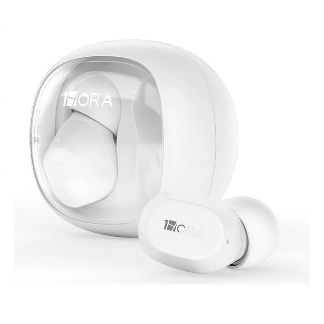 Audifonos In-ear Inalambricos 1Hora Auriculares Bluetooth 5.3 manos Libres Color Blanco Aut208B