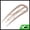 Glossy Pink, variant on Unique Bargains U-shaped Hair Pin 3.94"x1.50" 1 Pc Light Gray