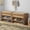 Natural Oak, variant on SICOTAS 31" W Shoe Storage Bench with Removable Cushion & Oversized Rattan Drawer, Boho 2-Tier Shoe Rack Bench for Entryway, Bedroom, 330 lb Capacity, Natural Oak