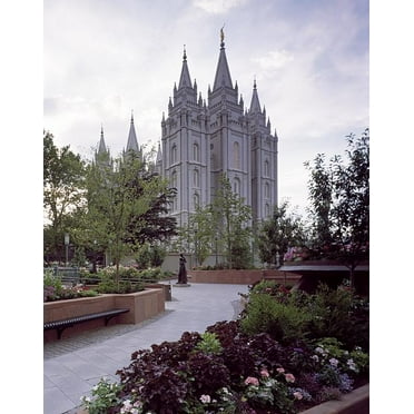 8x12 Photo-Salt Lake Temple,Mormon Temple,Church of Christ of Latter Day Saints,Utah,SLC