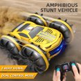 thumbnail image 1 of Vehículos de control remoto anfibios de doble cara 2.4G 4WD Impermeable RC Stunt Car, 1 of 6