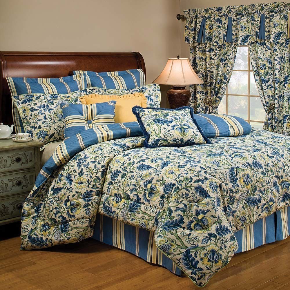 Waverly Imperial Dress Porcelain Cotton Comforter Set