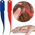 thumbnail image 5 of Miyuadkai Blue Shrimp Thread Remover, Deveining Tool Peeler Shrimpthread Deveining Tool Plastic Deveiner Tool Cleaner for Kitchen Deveining Peel Tool, 1X Shrimp Line Picking Tool, 5 of 7