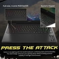 thumbnail image 6 of HP Omen 16" 2K 144Hz Gaming Laptop, AMD Ryzen 9 8940HX, GeForce RTX 5060 Graphics, 32GB DDR5, 2TB SSD, 4-Zone RGB Backlit Keyboard, WiFi 6E, Win 11, Shadow Black, 1TB Docking Station Set, 6 of 8