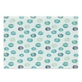 thumbnail image 1 of Aqua Cutting Board, Hand Painted Style Round Shapes Pattern in Different Pastel Colors Abstract Design, Decorative Tempered Glass Cutting and Serving Board, Large Size, Multicolor, by Ambesonne, 1 of 1