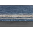 thumbnail image 6 of Beverly Rug Floral Bordered Washable Outdoor Indoor Area Rugs 5x7 Navy, 6 of 8