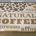 thumbnail image 5 of Ambesonne Kitchen Place Mats Set of 4, Latte Affogato Coffee, Standard Size, Cream Caramel and Brown, 5 of 5