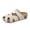 Beige, variant on Clear Sandals for Women, Fashion Women Casual Round Head Slippers Comfy Beach Casual Shoes