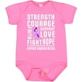 thumbnail image 3 of Inktastic Lupus Awareness Strength Support Courage Boys or Girls Baby Bodysuit, 3 of 5