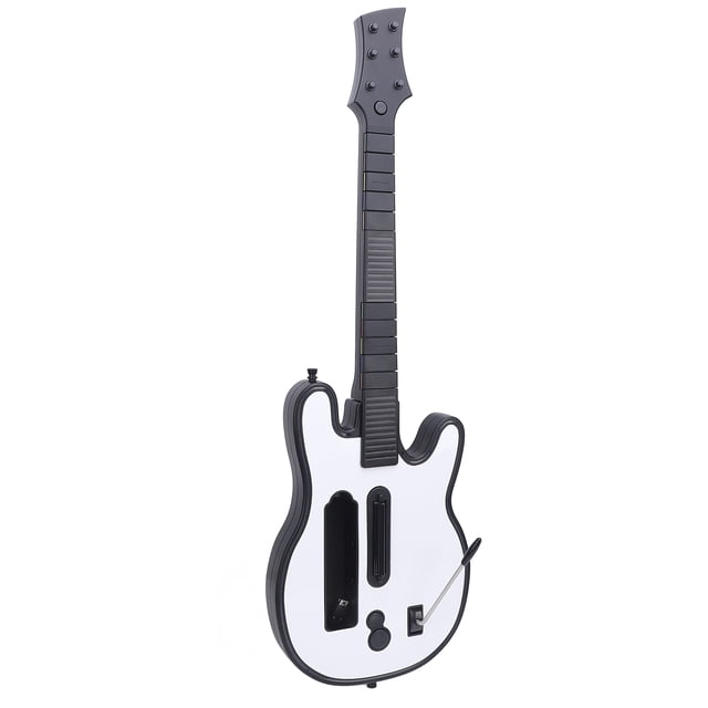 Controlador De Juego De Guitarra, Cool RGB Light Respuesta Rápida Guitarra De Juego Inalámbrico Para La Banda De Rock