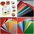 thumbnail image 5 of Dytern DIY 40pcs 10x15cm Multicolour Nonwoven Fabric Sheets Children DIY Handmade Craft Work Material Accessories (Random Colors), 5 of 10
