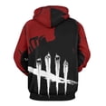 thumbnail image 3 of Dead by Daylight DBD Unisex Adult Hoodie Casual Hooded Sweatshirt Pullover Novelty 3D Printed Sweater Jacket 3XL, 3 of 8