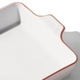 thumbnail image 2 of Made In Cookware - Square Baking Dish - Red Rim - Hand Crafted Porcelain - Professional Bakeware - Crafted in France, 2 of 7