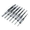 thumbnail image 2 of Durable Hole Drill Bit HSS Mortising Chisels Set Square Hole Drill Bit for Drill 7Pcs B, 2 of 8