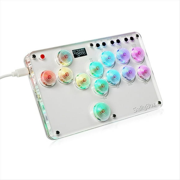 Fighting Stick Controlador para PC para Switch Colorido Arcade Joystick Fight Stick Controlador de Juego