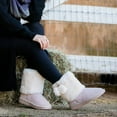 thumbnail image 7 of Cloud Nine Sheepskin CNS-127-SAND-7 Ladies Pom Pom Sheepskin Boot, Sand - Size 7, 7 of 7