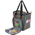 thumbnail image 3 of Bolsa de almacenamiento de Ropa Ormromra 90L Organizador gris con asa reforzada, 3 of 5