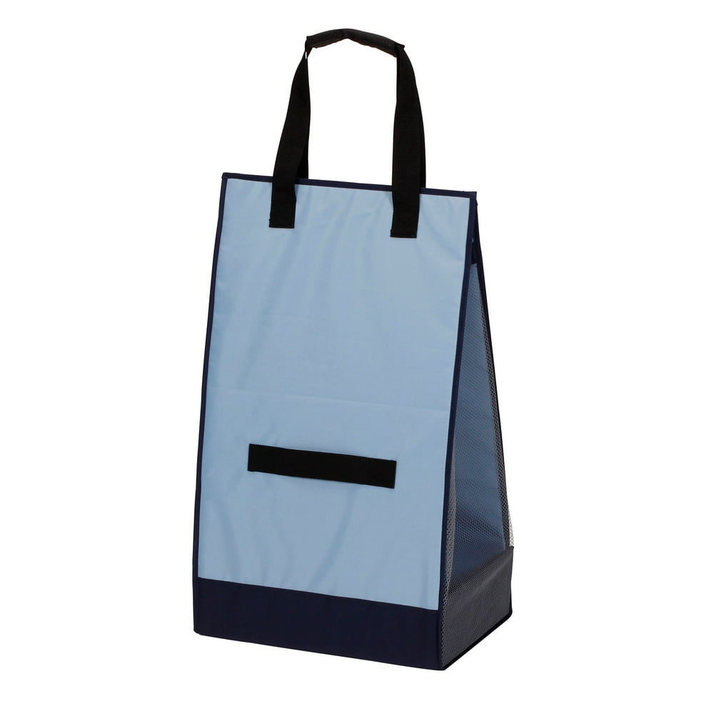 Household Essentials Laundry Hamper Tote Bag, Blue - Walmart.com ...