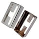thumbnail image 5 of 2 fundas para pastillas de mástil de guitarra eléctrica de latón, color plateado, dorado y negro. Plata, 5 of 6