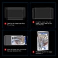 thumbnail image 4 of 10 Pcs Clear Box Protectors Compatible with Sony PlayStation Portable (PSP) Games, 0.35mm Archival-Grade PET Display Cases - CIB Storage Essential, 4 of 5