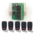 thumbnail image 2 of 433MHz Universal Remote Control DC Wireless Relay Receiver And Transmitter,for Garage/Light/Motor/LED, 2 of 10