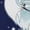 Navy, variant on Disney The Nightmare Before Christmas Full Moon (Dark Heather, S-XXL)