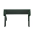 thumbnail image 5 of Garden Plastic Outdoor Adirondack Footrest Ottoman, Dark Green, 5 of 5