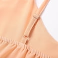 thumbnail image 5 of Women's Casual Dress V Neck Ruffled Asymmetrical Strappy For Daily Vacation Summer Wear With Design Pure Color Dress for Women Knit Dress Womens Dresses for Summer Dress Woman Maxi Dresses for Women, 5 of 5