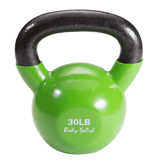 Body Solid Tools - KBV30 30 lb. Vinyl Dipped Kettlebell
