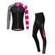 thumbnail image 1 of Jersey De Bicicleta Para Mujer Conjunto Ajustado Camisa De Bicicleta De Ciclo Pantalones Con Relleno De Gel M Negro Sunnimix Conjunto de mallas de jersey de bicicleta para mujer, 1 of 8