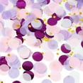 thumbnail image 1 of Langgg Mixing color wedding with scattered round paper scraps, 1 of 9