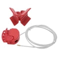 thumbnail image 1 of ANGGREK Câble de Verrouillage Réglable Conception Robuste Durable Câble de Sécurité pour les Vannes de Verrouillage, Kit d'Étiquetage de Verrouillage, Verrouillage de Câble Réglable, 1 of 8