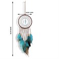 thumbnail image 3 of Inteprter Pequeñas cuentas de plumas de red de ensueño hechas a mano, anillo Circular para coches, pared, exterior, balcón, decoración colgante, Decoración del hogar Inteprter HA008982-00, 3 of 6