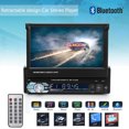 thumbnail image 2 of Autoradio Retráctil Gps Bluetooth Navegación Coche Estéreo Reproductor Mp5 Pantalla Táctil Soporte Manos Libres Llamada Cámara Trasera Pantalla Fm Tarjeta Tf Carga Del Teléfono，7 " Kearding  VI004174-00, 2 of 5