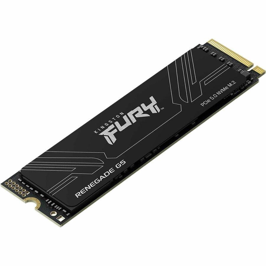 Kingston FURY Renegade G5 1 TB Solid State Drive - M.2 2280 Internal - PCI Express NVMe (PCI Express NVMe 5.0 x4) - Desktop PC, Notebook Device Supported - 1024 TB TBW - 14800 MB/s Maximum Read Tra...
