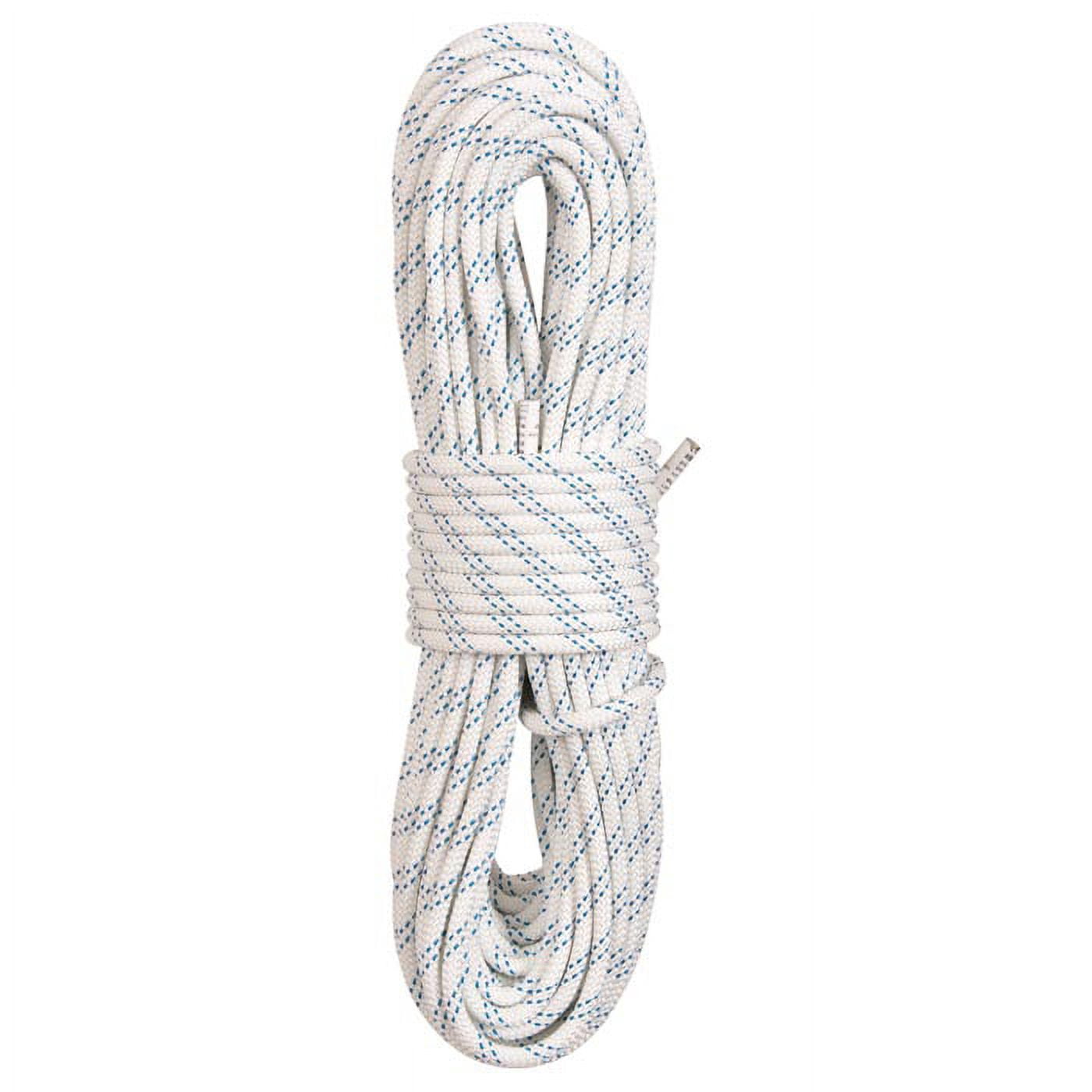 Teufelberger KMIII 1/2" x 150' Black Rope - High-Quality and Durable Climbing Rope