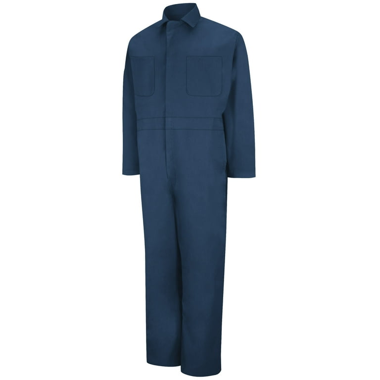 Red Kap Men's Twill Action Back Coverall with Chest Pockets