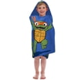thumbnail image 2 of Toalla con capucha Jay Franco Nickelodeon Teenage Mutant Ninja Turtle Time Kids, 2 of 3